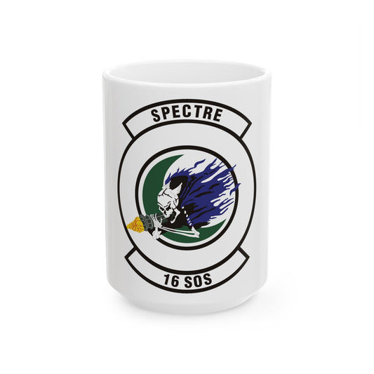 16th Special Operations Squadron (U.S. Air Force) White Coffee Mug-15oz-The Sticker Space