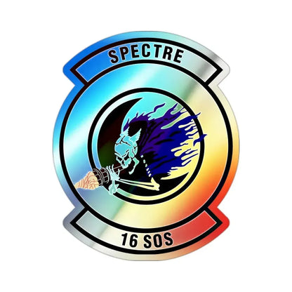 16th Special Operations Squadron (U.S. Air Force) Holographic STICKER Die-Cut Vinyl Decal - The Sticker Space