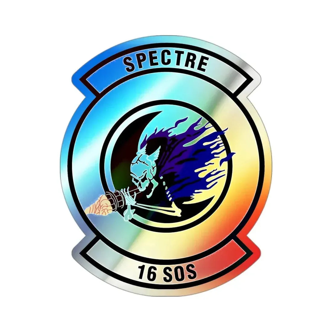 16th Special Operations Squadron (U.S. Air Force) Holographic STICKER Die-Cut Vinyl Decal - The Sticker Space