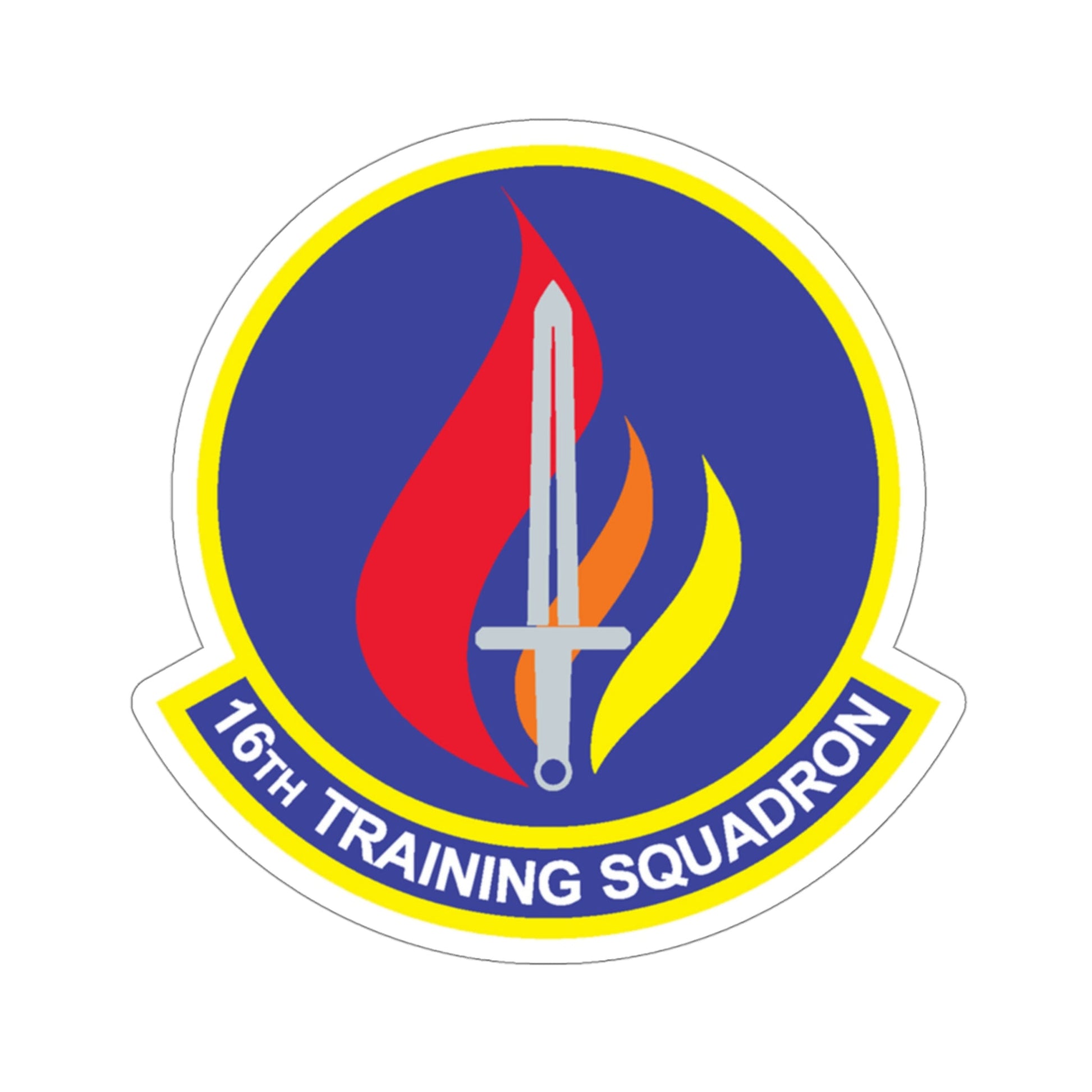 16th Training Squadron (U.S. Air Force) STICKER Vinyl Die-Cut Decal-4 Inch-The Sticker Space