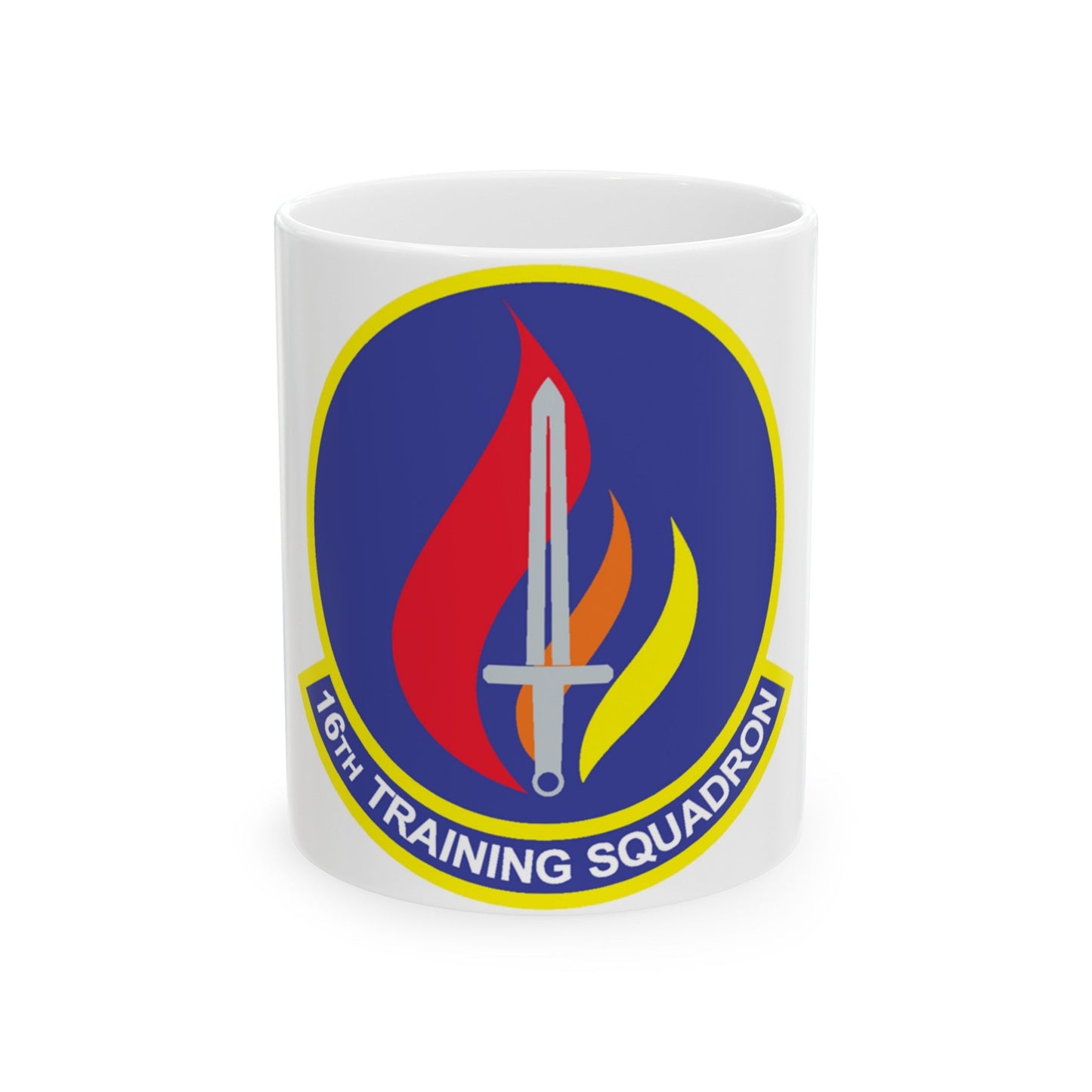 16th Training Squadron (U.S. Air Force) White Coffee Mug-11oz-The Sticker Space