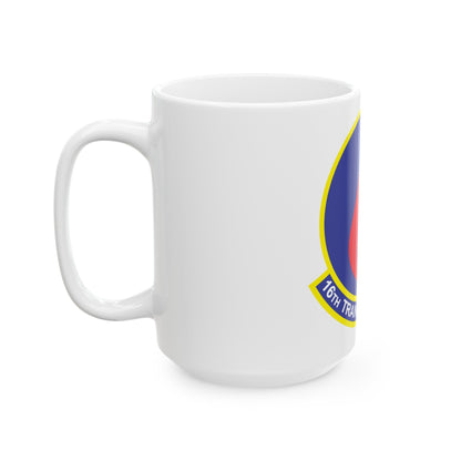 16th Training Squadron (U.S. Air Force) White Coffee Mug-The Sticker Space