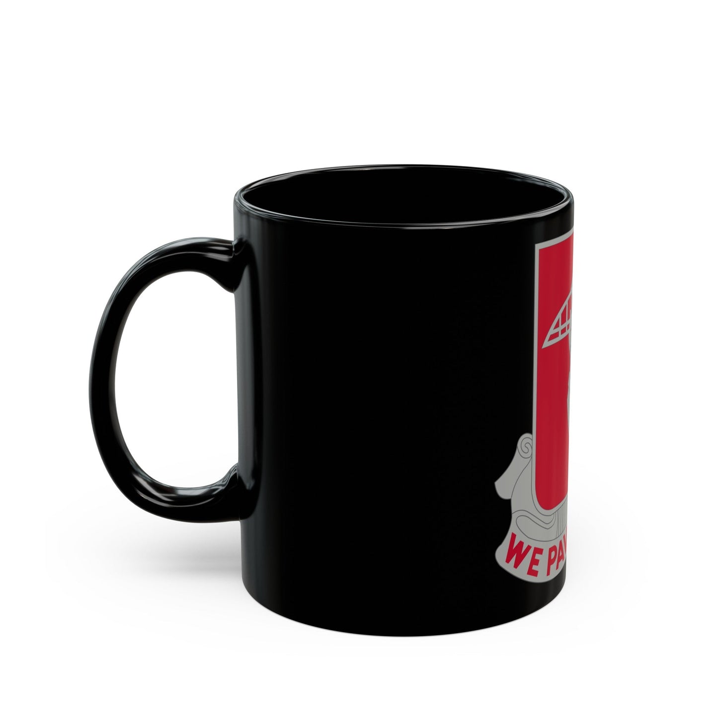 17 Engineer Battalion (U.S. Army) Black Coffee Mug-The Sticker Space