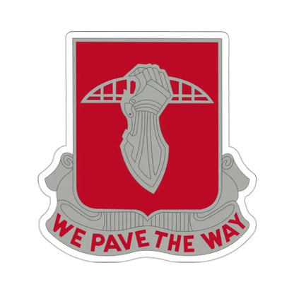 17 Engineer Battalion (U.S. Army) STICKER Vinyl Kiss-Cut Decal - The Sticker Space