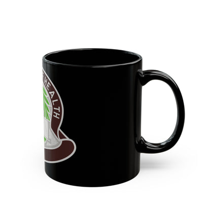 17 Field Hospital (U.S. Army) Black Coffee Mug-The Sticker Space