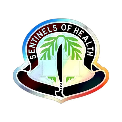 17 Field Hospital (U.S. Army) Holographic STICKER Die-Cut Vinyl Decal 2 Inch Holographic - The Sticker Space