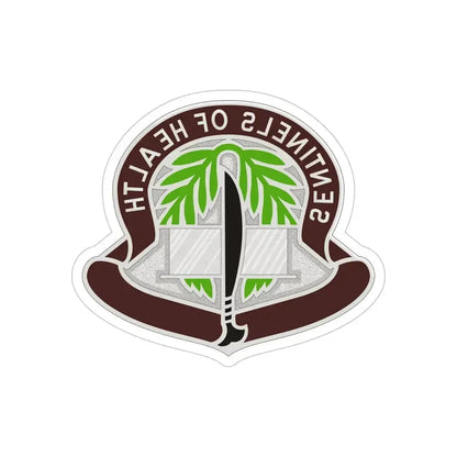 17 Field Hospital (U.S. Army) REVERSE PRINT Transparent Die-Cut STICKER 6 Inch Die-Cut Transparent - The Sticker Space