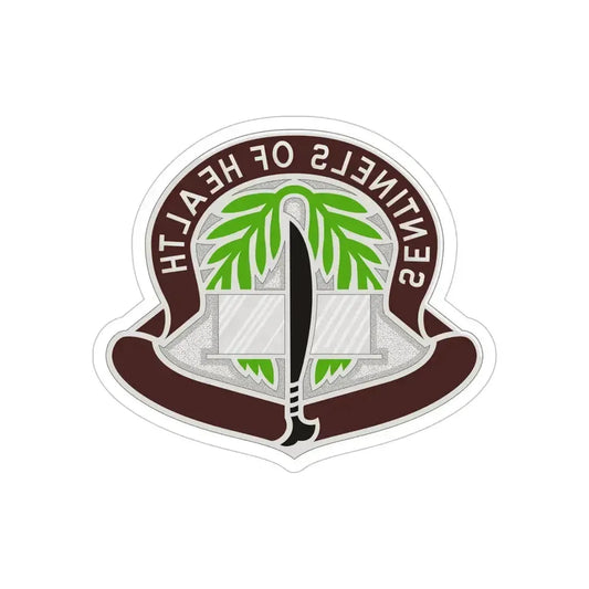 17 Field Hospital (U.S. Army) REVERSE PRINT Transparent Die-Cut STICKER 6 Inch Die-Cut Transparent - The Sticker Space