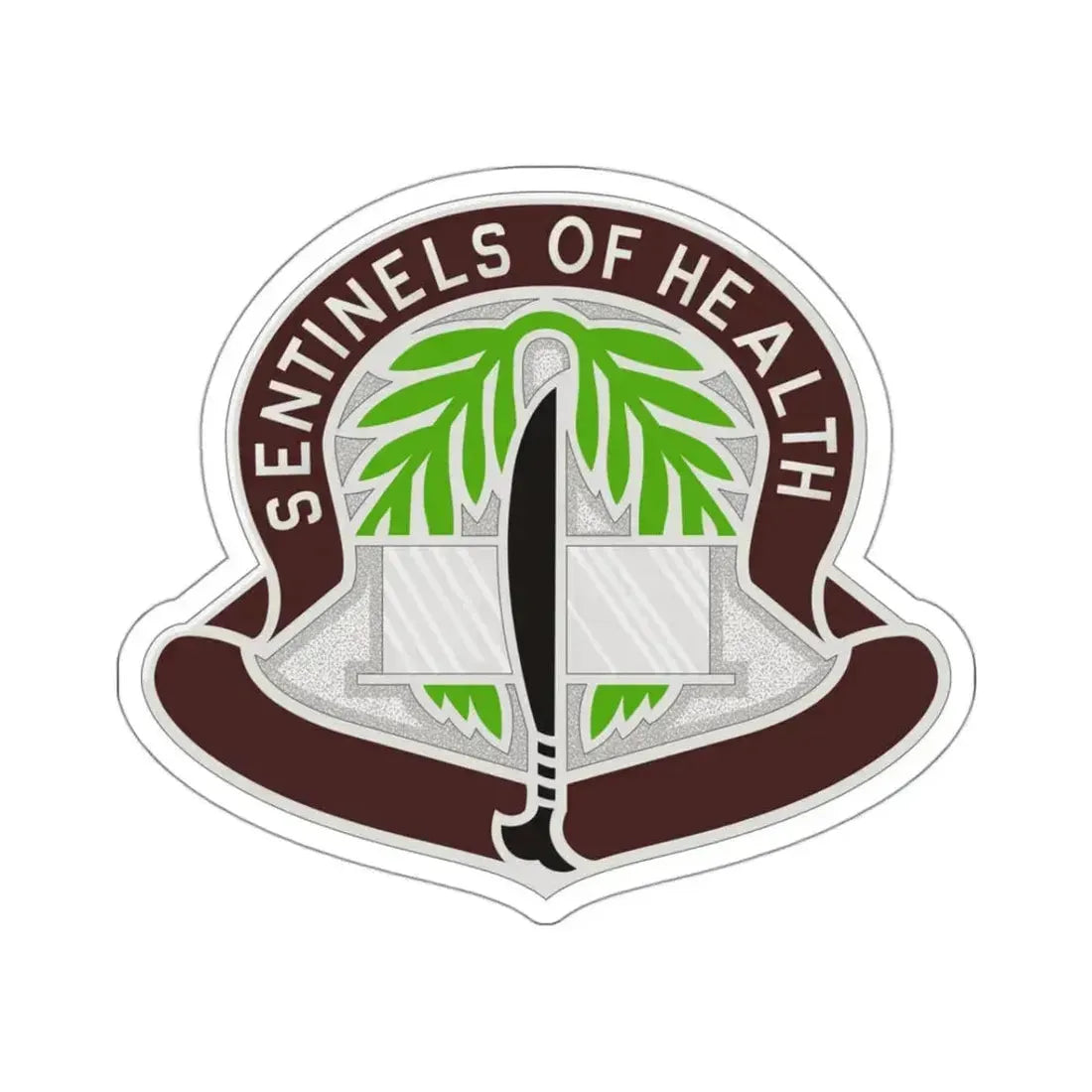 17 Field Hospital (U.S. Army) STICKER Vinyl Kiss-Cut Decal 3 Inch White - The Sticker Space