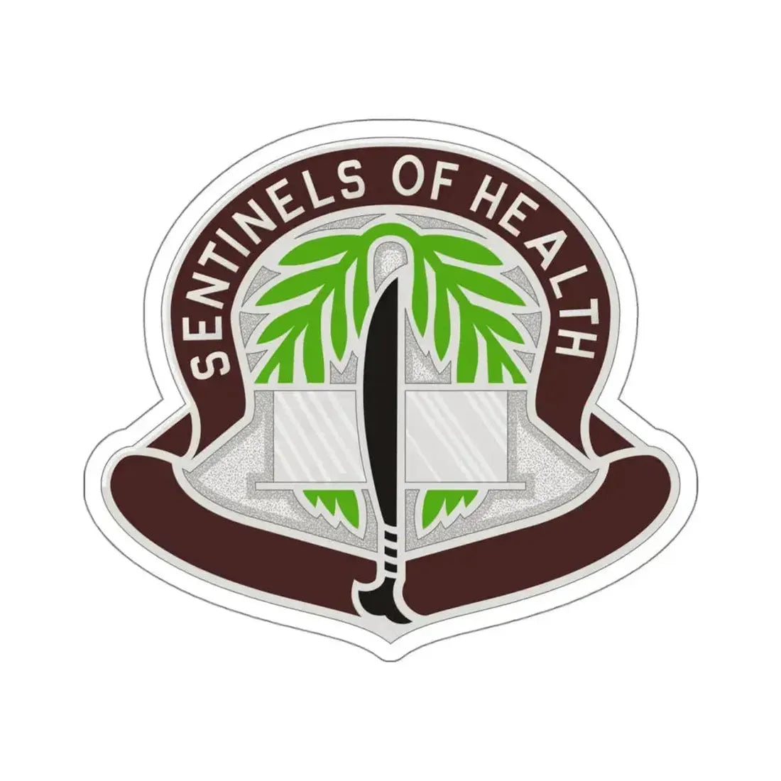 17 Field Hospital (U.S. Army) STICKER Vinyl Kiss-Cut Decal 4 Inch White - The Sticker Space