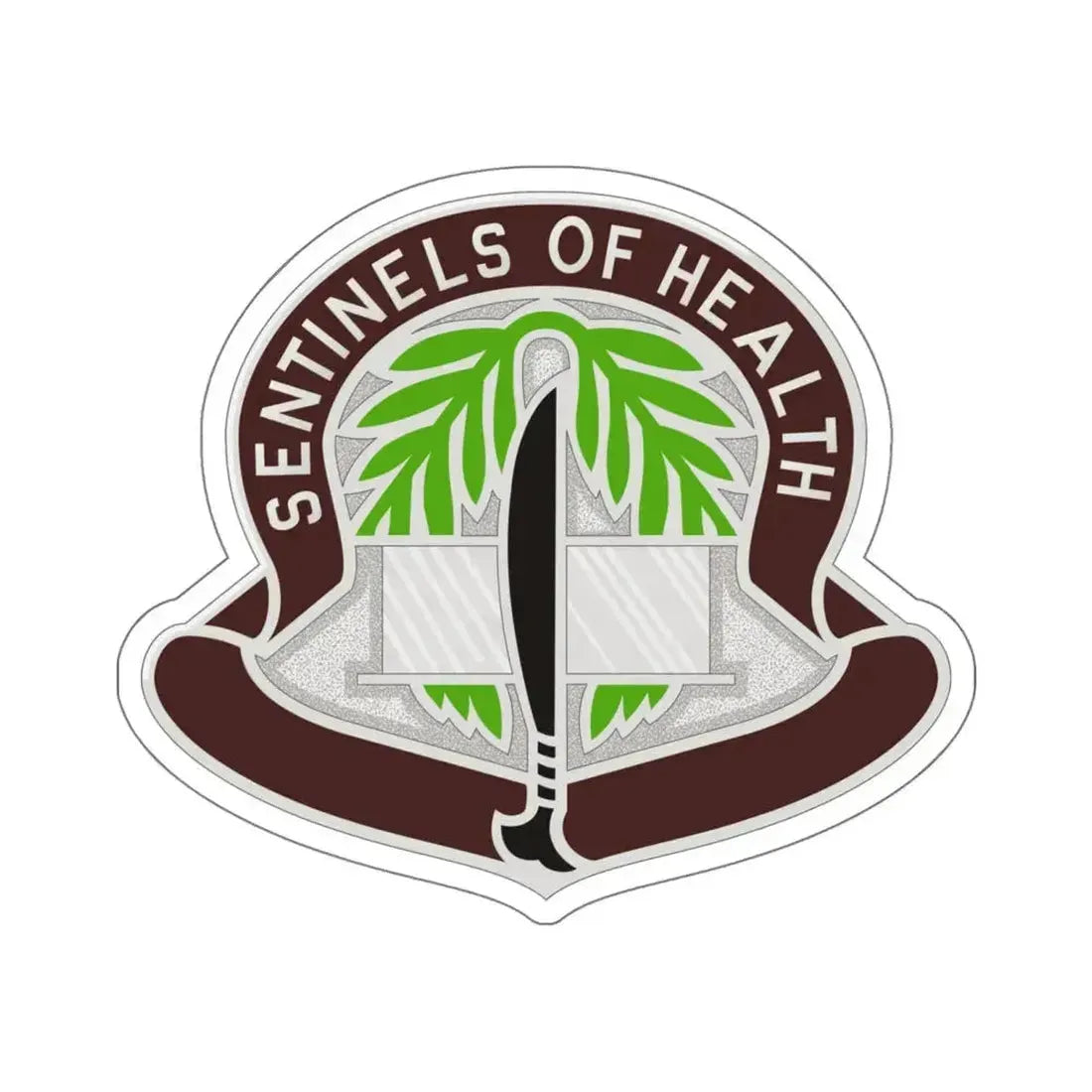 17 Field Hospital (U.S. Army) STICKER Vinyl Kiss-Cut Decal 6 Inch White - The Sticker Space