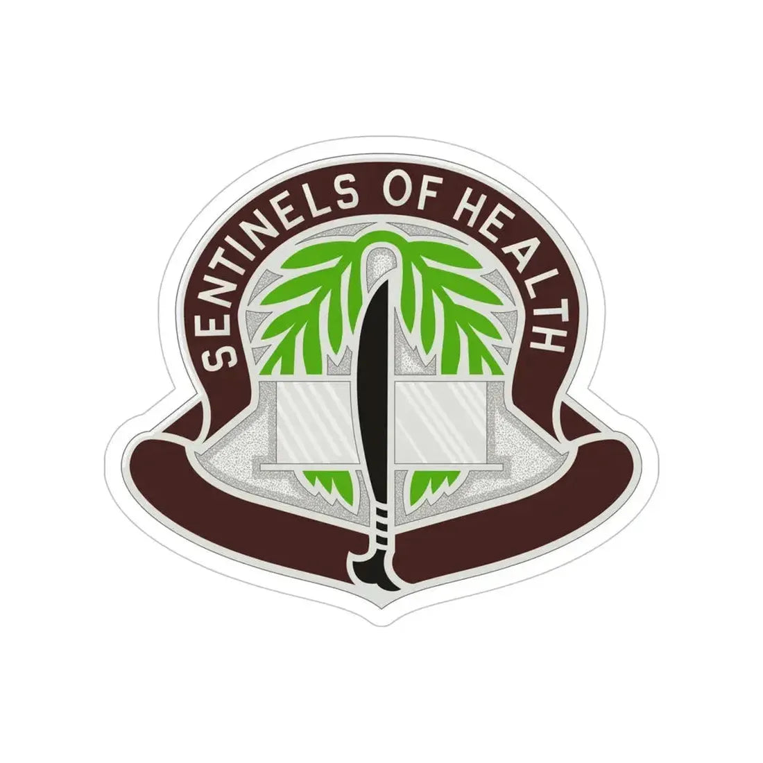 17 Field Hospital (U.S. Army) Transparent STICKER Die-Cut Vinyl Decal 5 Inch - The Sticker Space