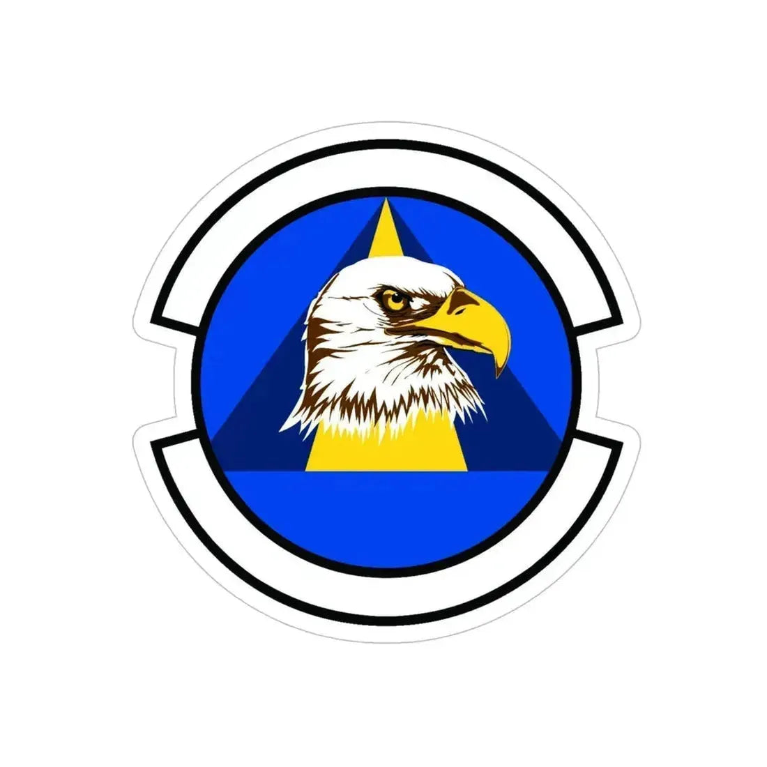 17 Force Support Squadron AETC (U.S. Air Force) REVERSE PRINT Transparent Die-Cut STICKER 6 Inch Die-Cut Transparent - The Sticker Space