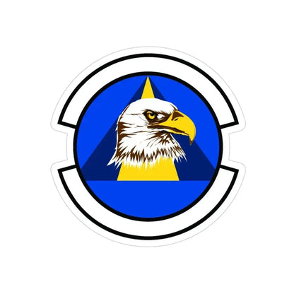 17 Force Support Squadron AETC (U.S. Air Force) REVERSE PRINT Transparent Die-Cut STICKER - The Sticker Space