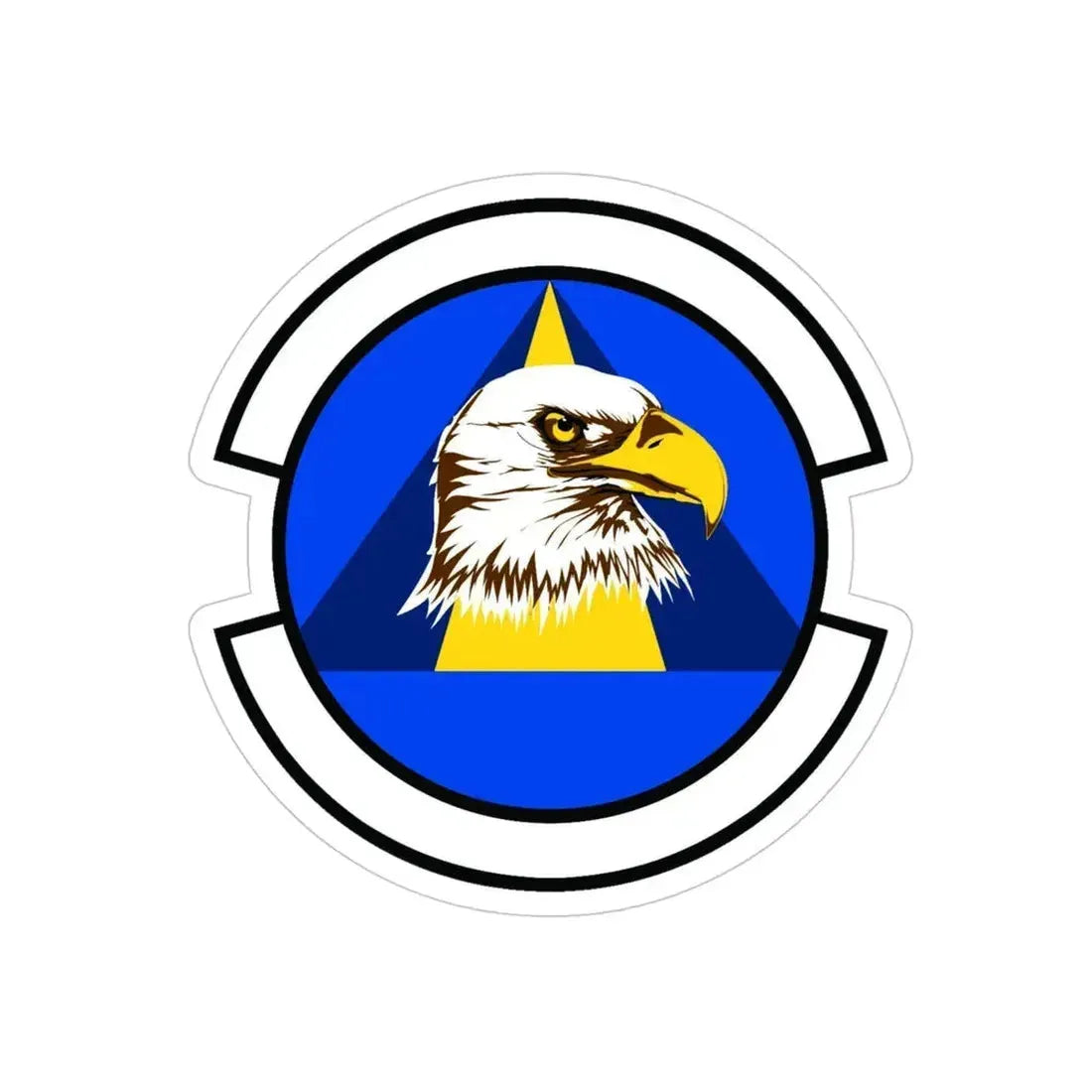 17 Force Support Squadron AETC (U.S. Air Force) REVERSE PRINT Transparent Die-Cut STICKER - The Sticker Space