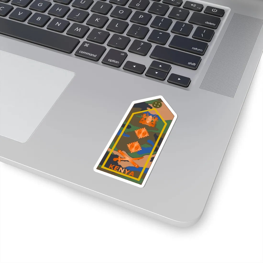 17. Kenyan Air Force CinC (Kenya) (Military Rank) STICKER Vinyl Kiss-Cut Decal - The Sticker Space