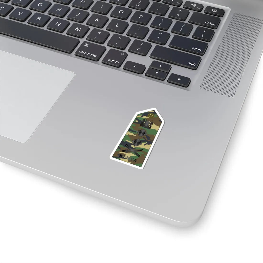 17. Kenyan Army CinC (Kenya) (Military Rank) STICKER Vinyl Kiss-Cut Decal - The Sticker Space