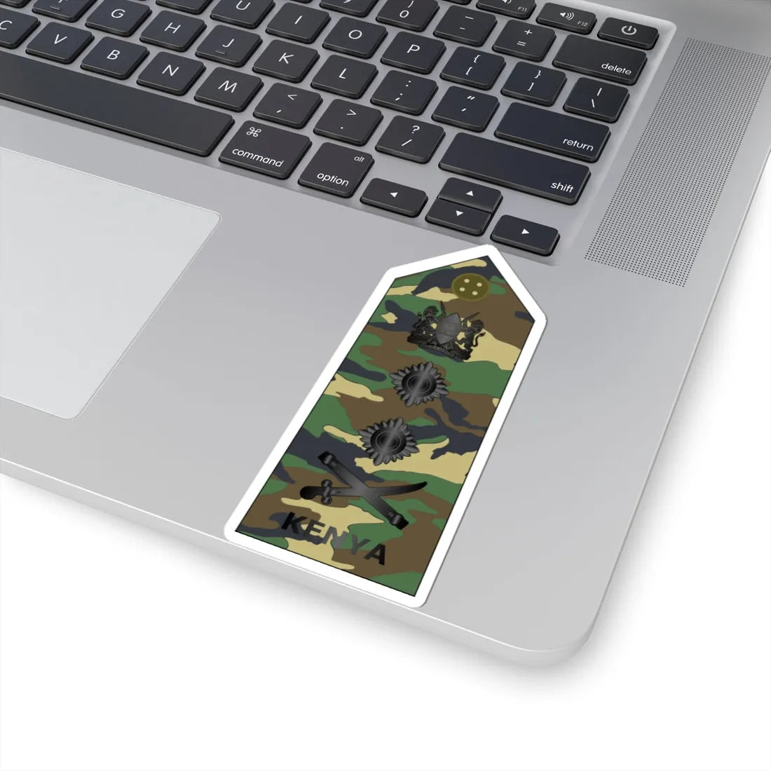 17. Kenyan Army CinC (Kenya) (Military Rank) STICKER Vinyl Kiss-Cut Decal - The Sticker Space