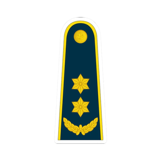 17 Lithuania Air Force LTC (Lithuania) (Military Rank) STICKER Vinyl Kiss-Cut Decal 2 Inch White - The Sticker Space