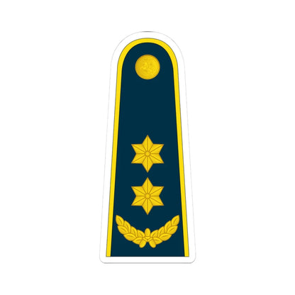 17 Lithuania Air Force LTC (Lithuania) (Military Rank) STICKER Vinyl Kiss-Cut Decal 3 Inch White - The Sticker Space