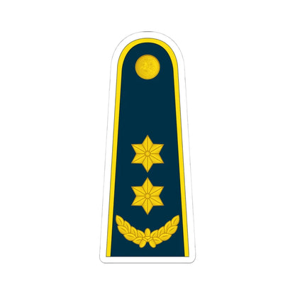 17 Lithuania Air Force LTC (Lithuania) (Military Rank) STICKER Vinyl Kiss-Cut Decal 4 Inch White - The Sticker Space