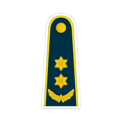 17 Lithuania Air Force LTC (Lithuania) (Military Rank) STICKER Vinyl Kiss-Cut Decal 6 Inch White - The Sticker Space