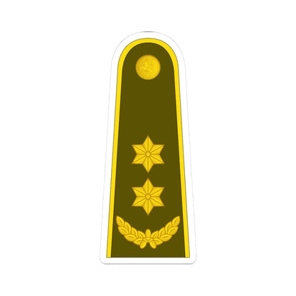 17 Lithuania Army LTC (Lithuania) (Military Rank) STICKER Vinyl Kiss-Cut Decal 3 Inch White - The Sticker Space