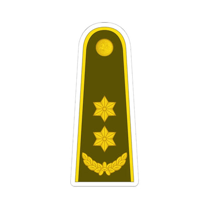 17 Lithuania Army LTC (Lithuania) (Military Rank) STICKER Vinyl Kiss-Cut Decal 6 Inch White - The Sticker Space