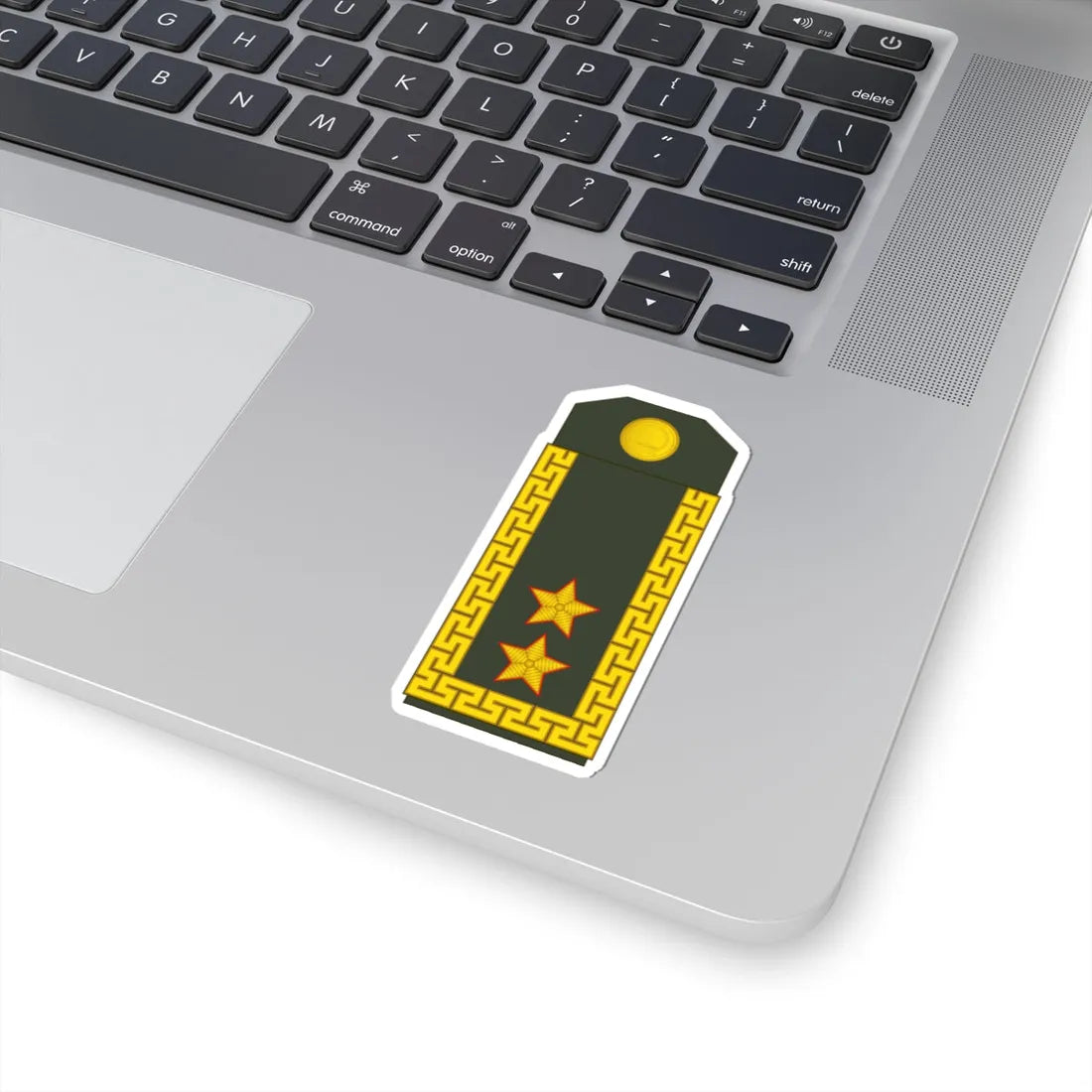 17 Mongolian Army MG (Mongolia) (Military Rank) STICKER Vinyl Kiss-Cut Decal - The Sticker Space