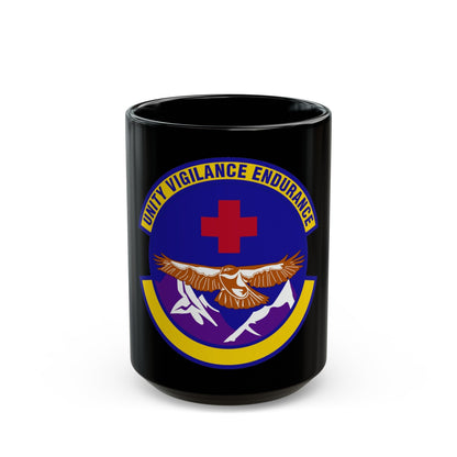 17 Operational Medical Readiness Squadron AETC (U.S. Air Force) Black Coffee Mug-15oz-The Sticker Space