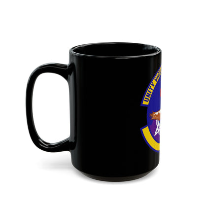 17 Operational Medical Readiness Squadron AETC (U.S. Air Force) Black Coffee Mug-The Sticker Space