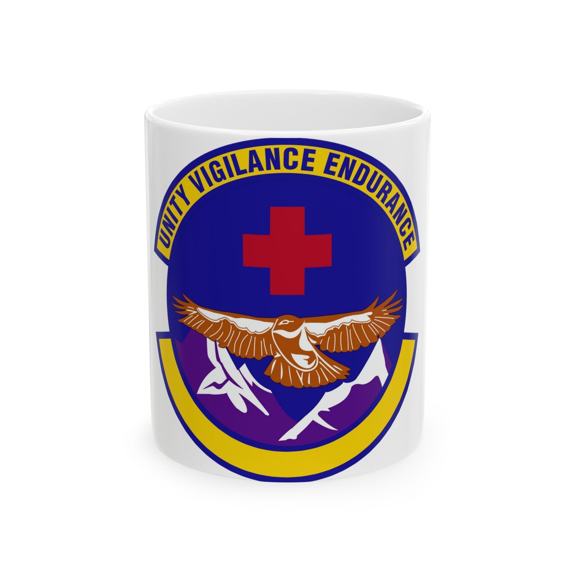 17 Operational Medical Readiness Squadron AETC (U.S. Air Force) White Coffee Mug-11oz-The Sticker Space