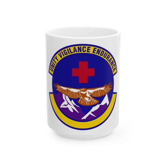 17 Operational Medical Readiness Squadron AETC (U.S. Air Force) White Coffee Mug-15oz-The Sticker Space