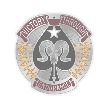 17 Sustainment Brigade 2 (U.S. Army) STICKER Vinyl Kiss-Cut Decal 2 Inch Transparent - The Sticker Space