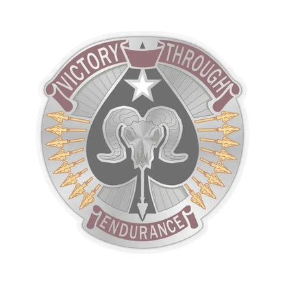 17 Sustainment Brigade 2 (U.S. Army) STICKER Vinyl Kiss-Cut Decal 3 Inch Transparent - The Sticker Space