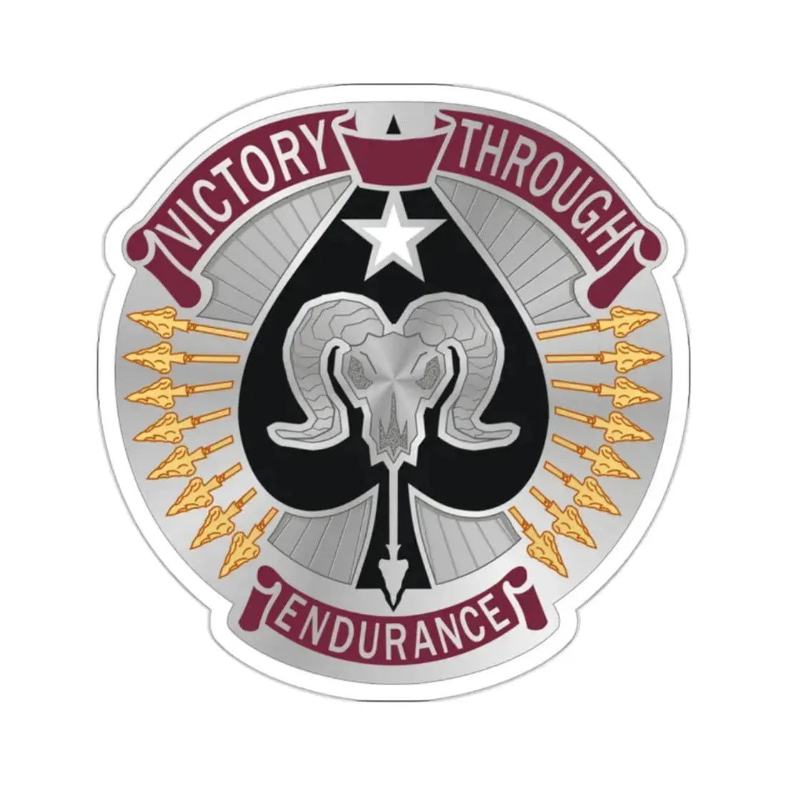 17 Sustainment Brigade 2 (U.S. Army) STICKER Vinyl Kiss-Cut Decal - The Sticker Space