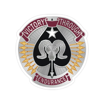 17 Sustainment Brigade 2 (U.S. Army) Transparent STICKER Die-Cut Vinyl Decal 2 Inch - The Sticker Space