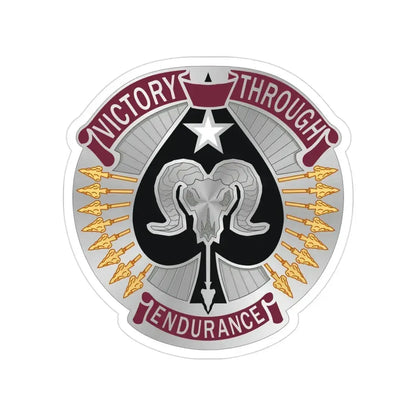 17 Sustainment Brigade 2 (U.S. Army) Transparent STICKER Die-Cut Vinyl Decal 3 Inch - The Sticker Space