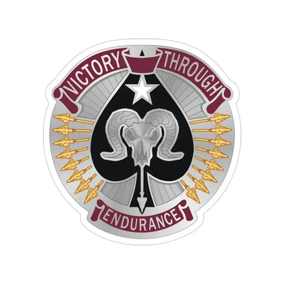 17 Sustainment Brigade 2 (U.S. Army) Transparent STICKER Die-Cut Vinyl Decal 4 Inch - The Sticker Space
