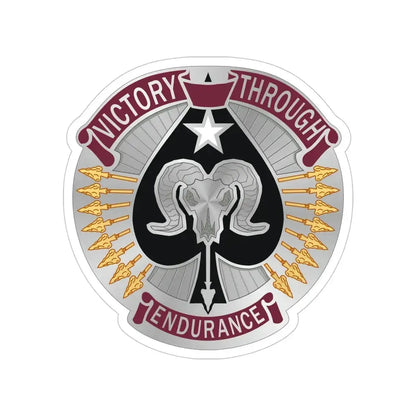 17 Sustainment Brigade 2 (U.S. Army) Transparent STICKER Die-Cut Vinyl Decal 5 Inch - The Sticker Space