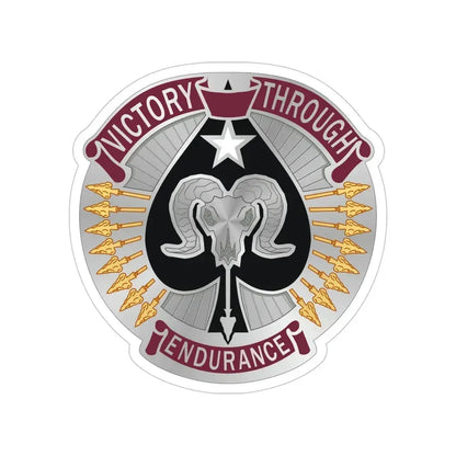 17 Sustainment Brigade 2 (U.S. Army) Transparent STICKER Die-Cut Vinyl Decal 6 Inch - The Sticker Space