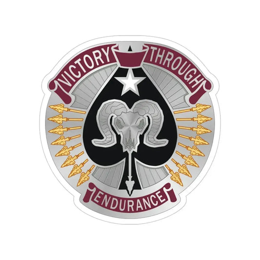 17 Sustainment Brigade 2 (U.S. Army) Transparent STICKER Die-Cut Vinyl Decal 6 Inch - The Sticker Space
