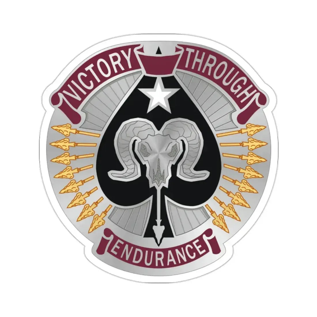 17 Sustainment Brigade v2 (U.S. Army) STICKER Vinyl Die-Cut Decal 2 Inch - The Sticker Space