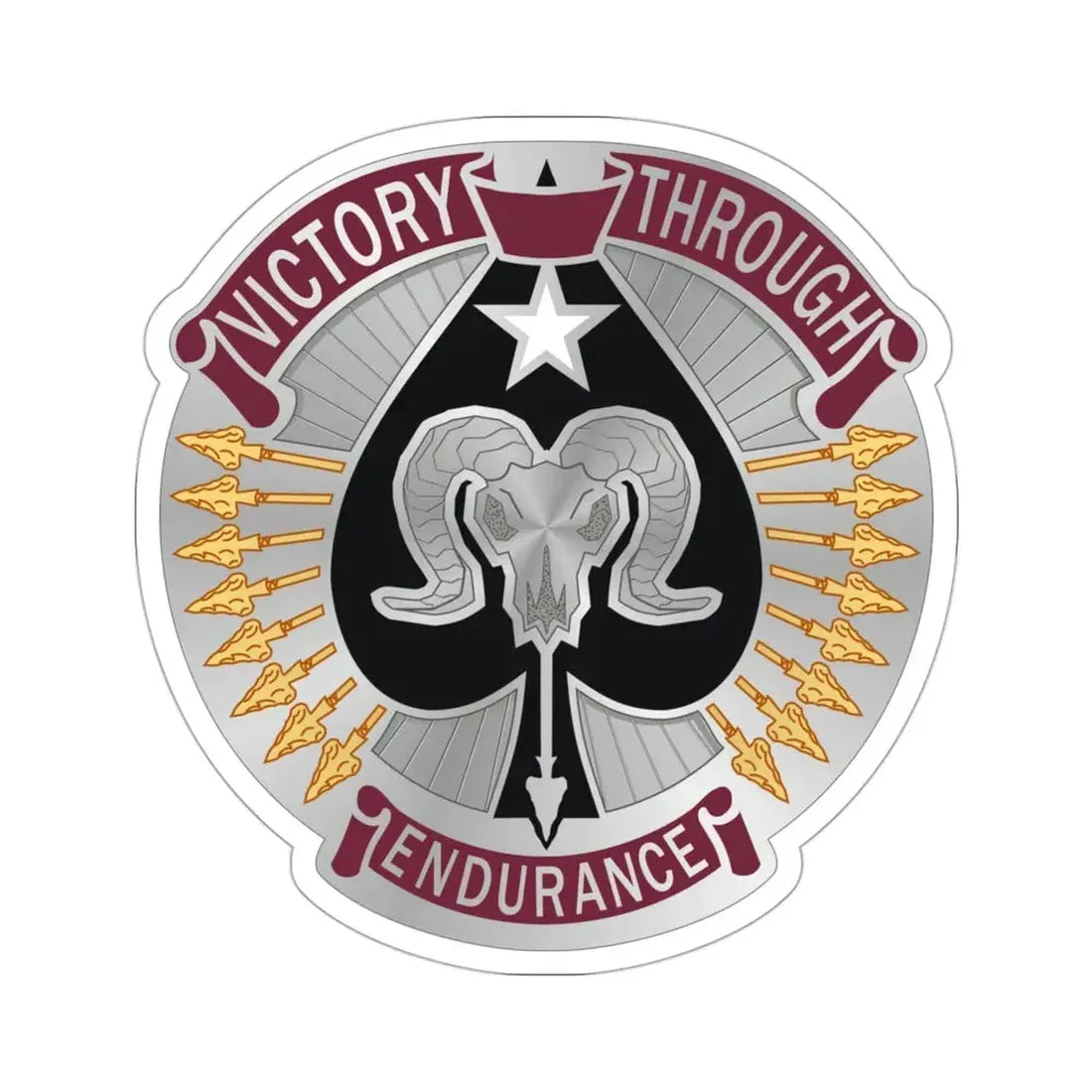 17 Sustainment Brigade v2 (U.S. Army) STICKER Vinyl Die-Cut Decal - The Sticker Space