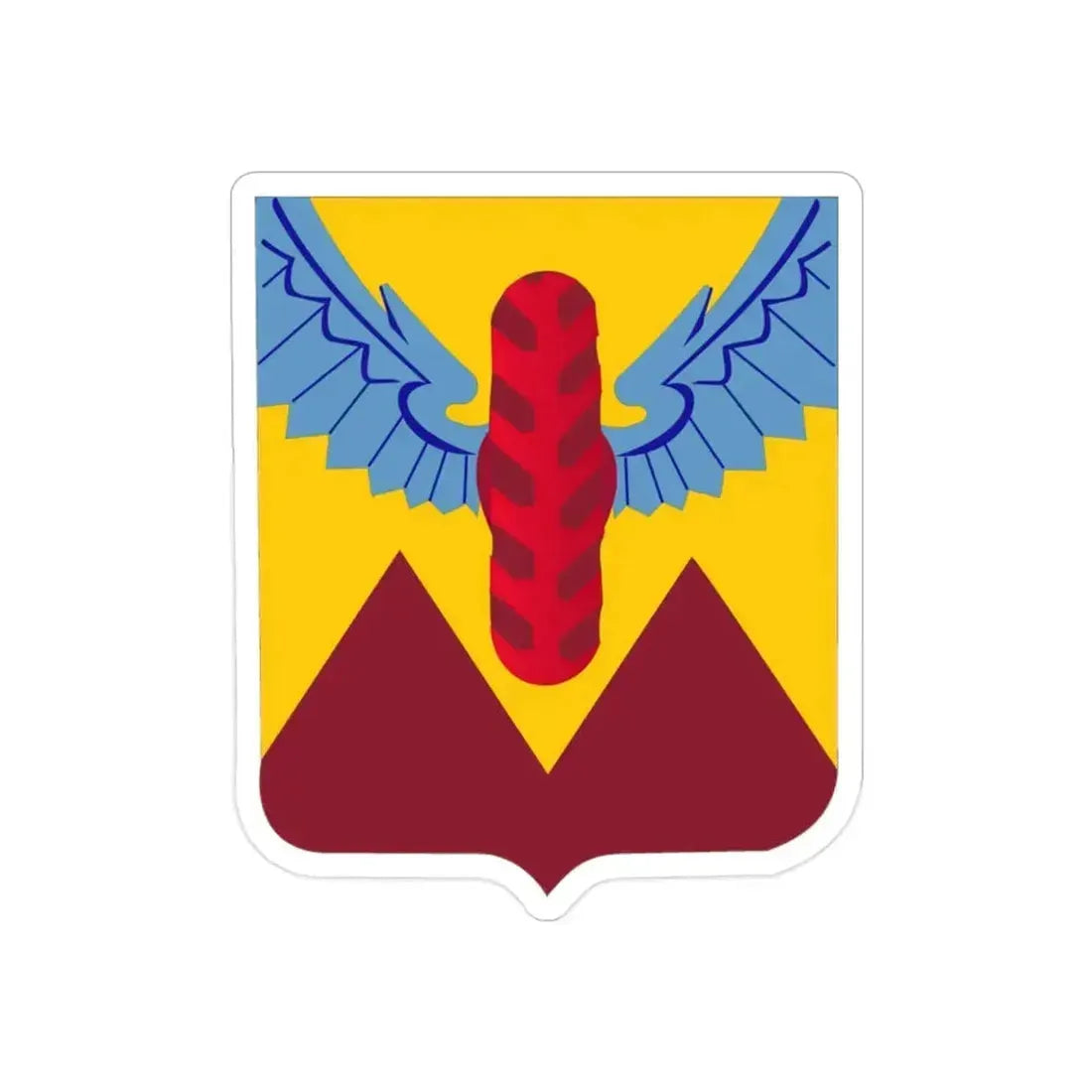 17 Transportation Battalion 2 (U.S. Army) REVERSE PRINT Transparent Die-Cut STICKER - The Sticker Space