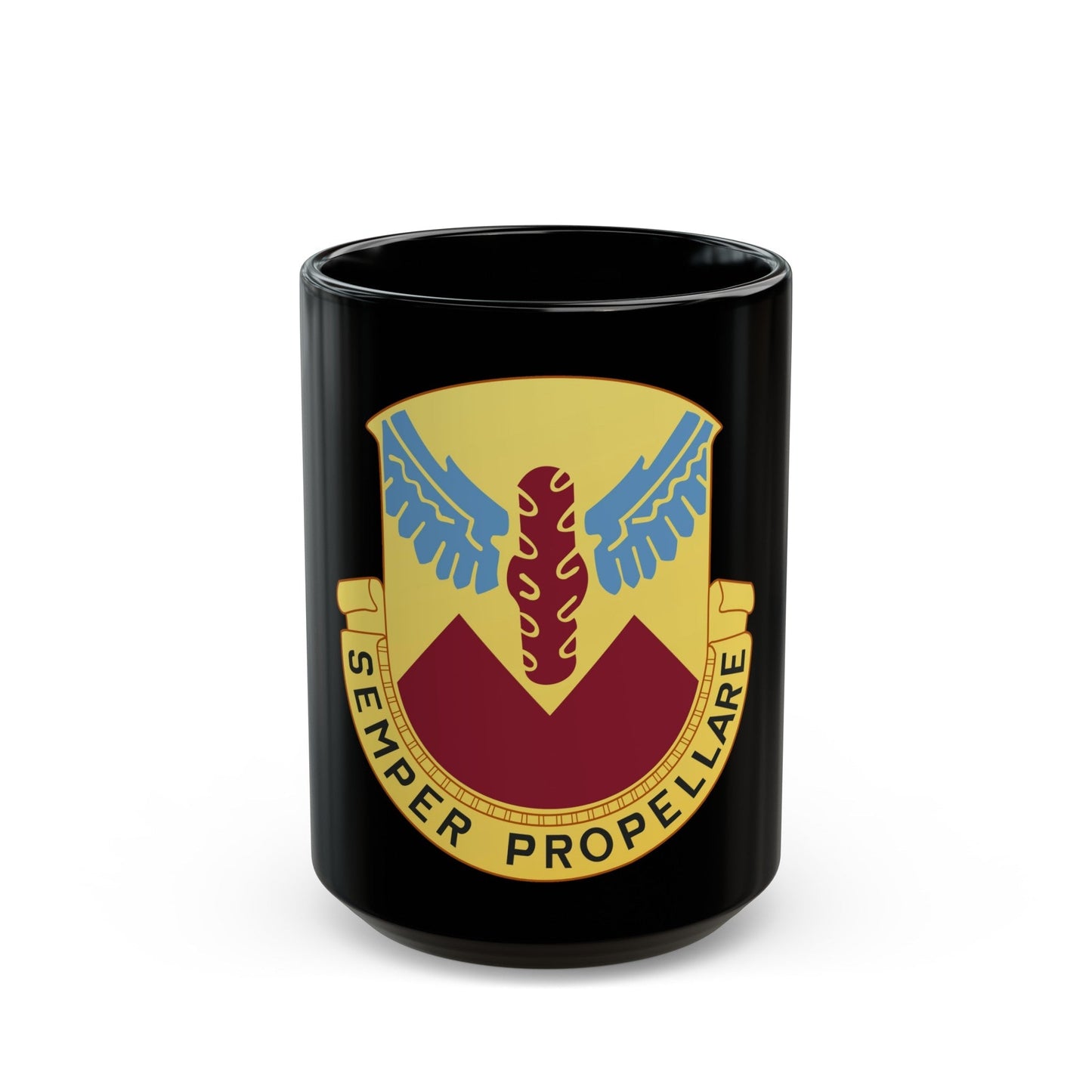 17 Transportation Battalion (U.S. Army) Black Coffee Mug-15oz-The Sticker Space