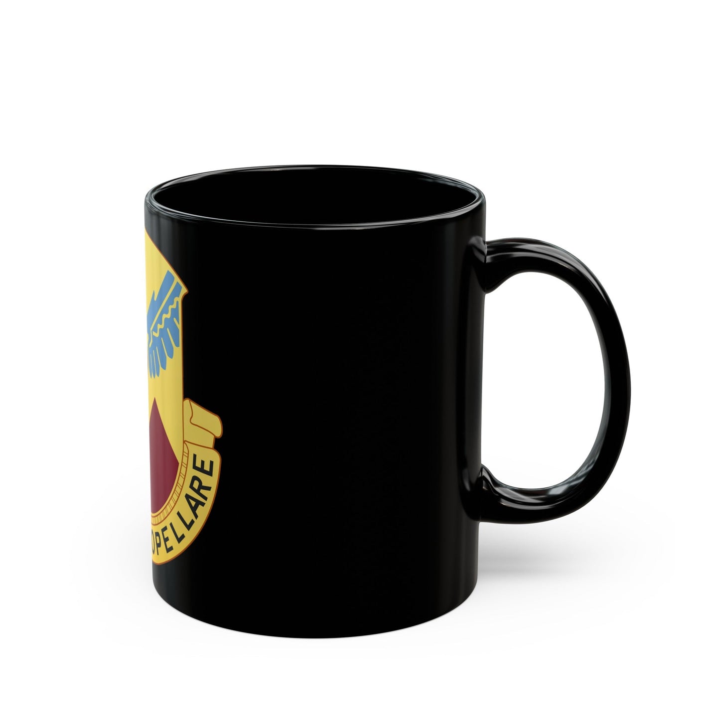 17 Transportation Battalion (U.S. Army) Black Coffee Mug-The Sticker Space