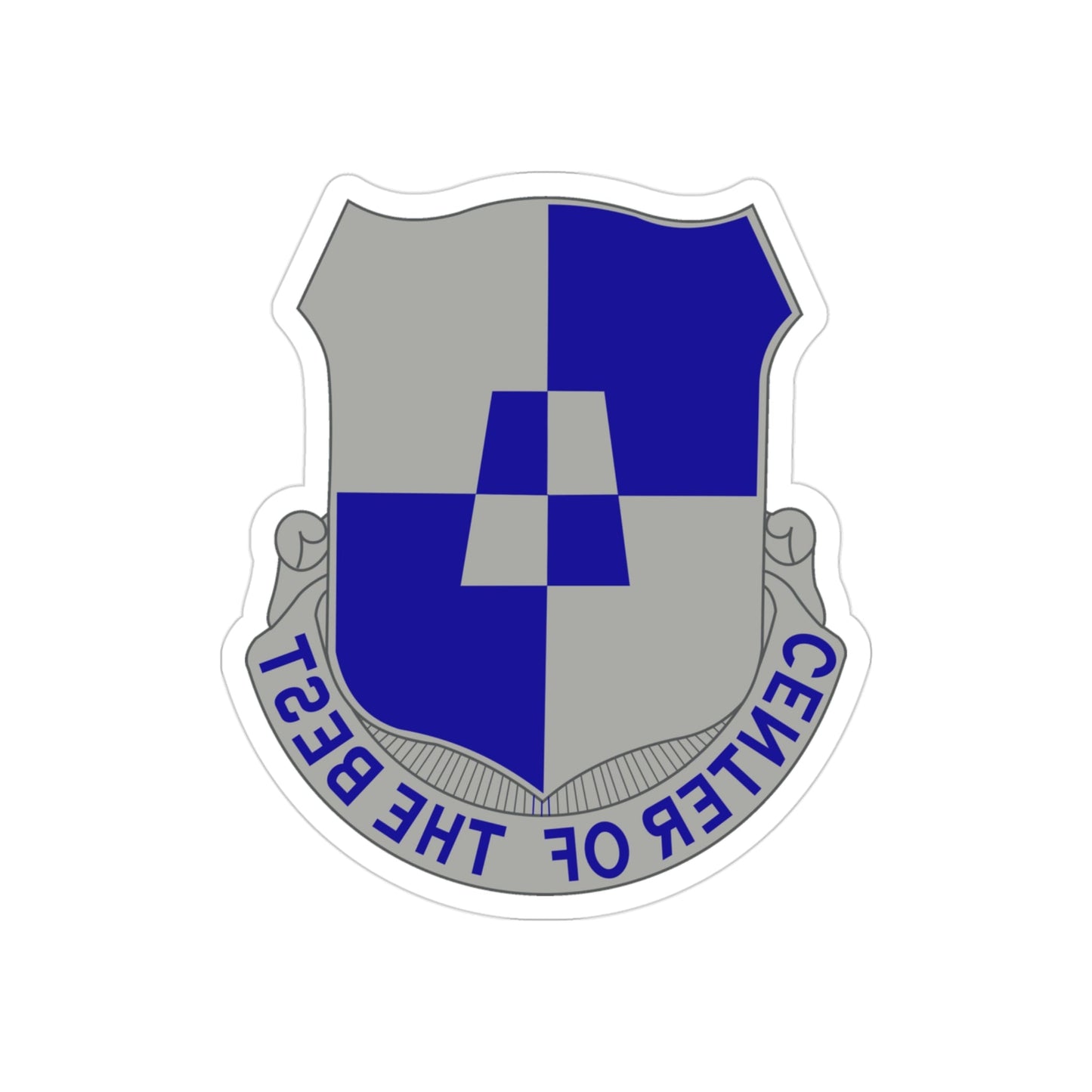 170 Maintenance Company (U.S. Army) REVERSE PRINT Transparent STICKER-3" × 3"-The Sticker Space