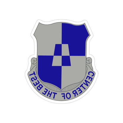 170 Maintenance Company (U.S. Army) REVERSE PRINT Transparent STICKER-4" × 4"-The Sticker Space