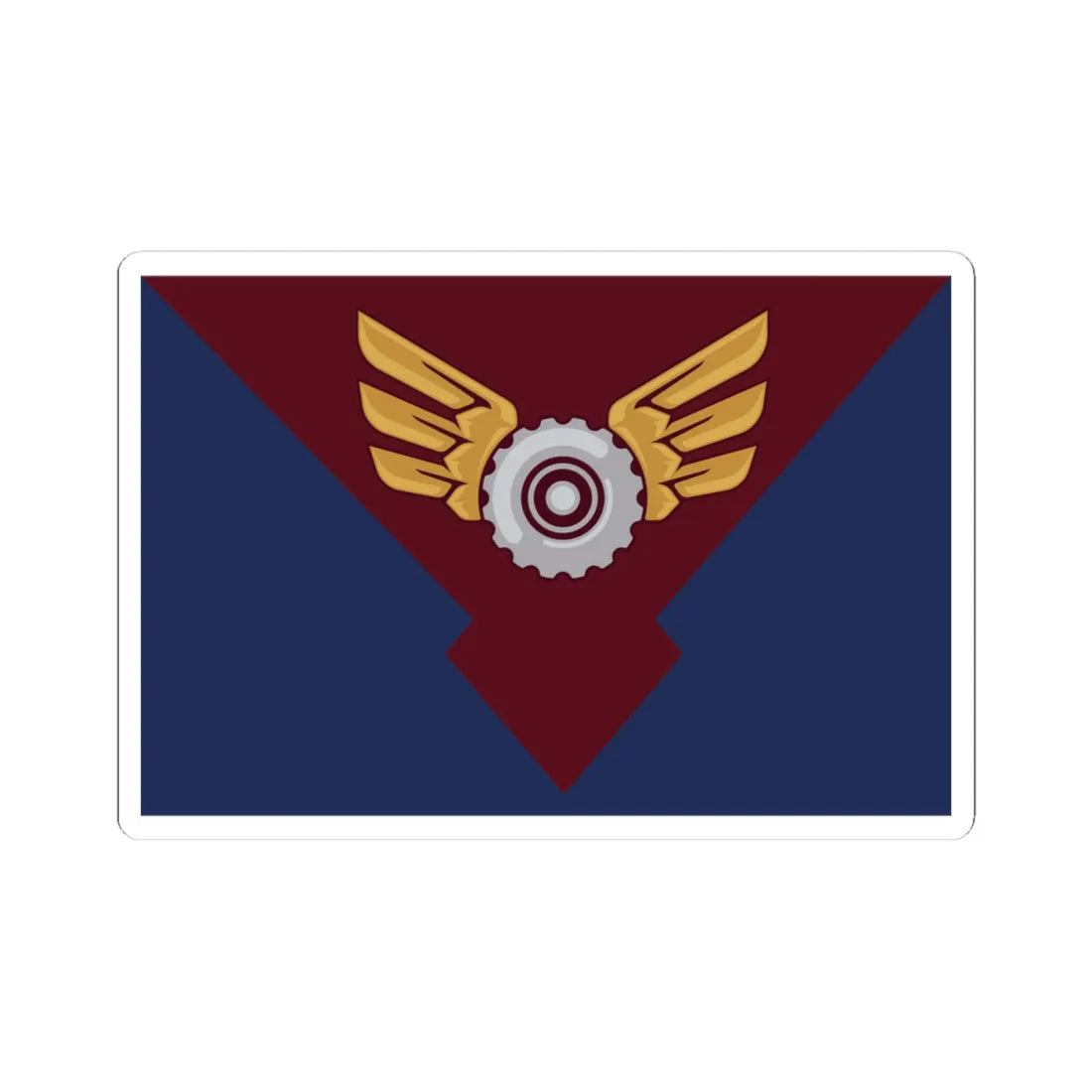 170 ОБЛ прапор (Ukraine) STICKER Vinyl Kiss-Cut Decal 4 Inch White - The Sticker Space